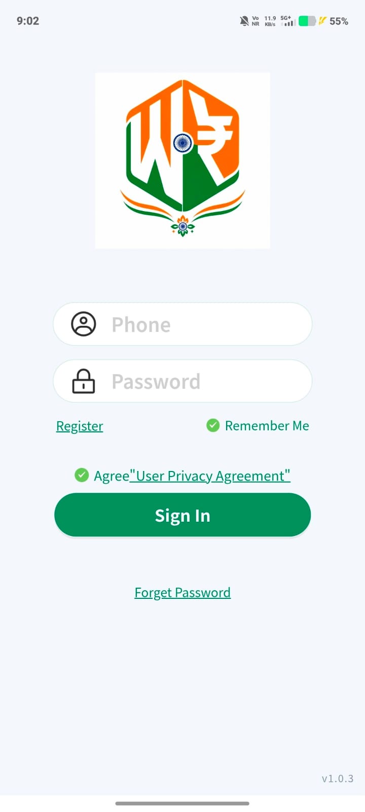 WyWallet earnings screen showing Wy token trading activity